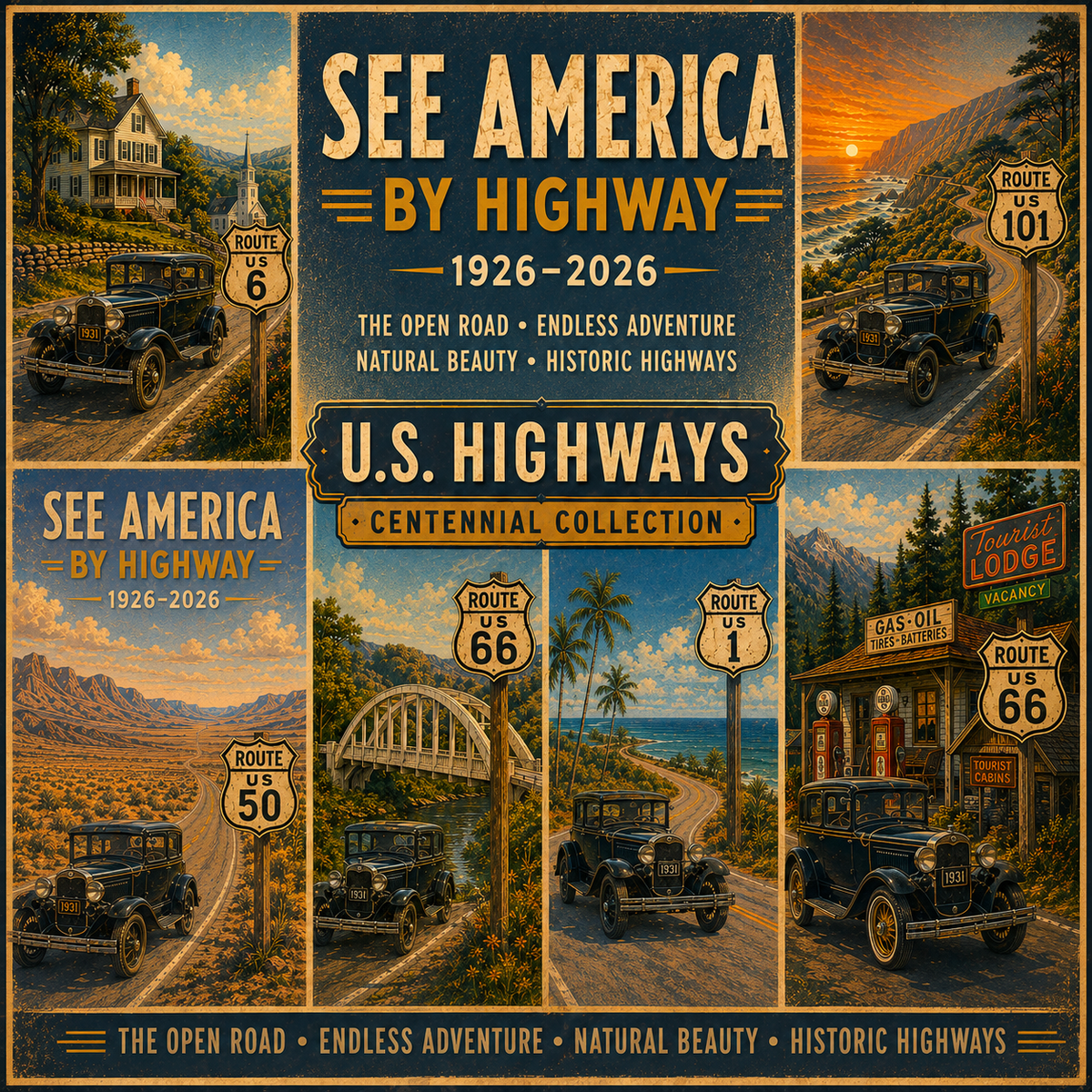 See America by Highway Collection